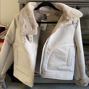 H&M fur jacket (BRAND NEW)